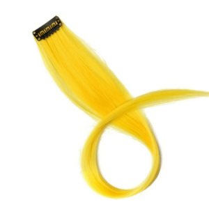 Clip-in juuksesalk kollane 32