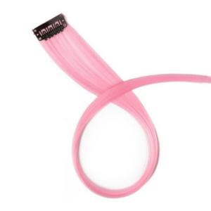 Clip-in juuksesalk roosa 50