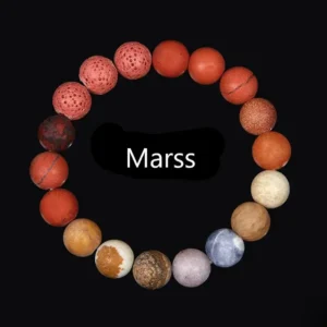 Poolvääriskividest käevõru Marss