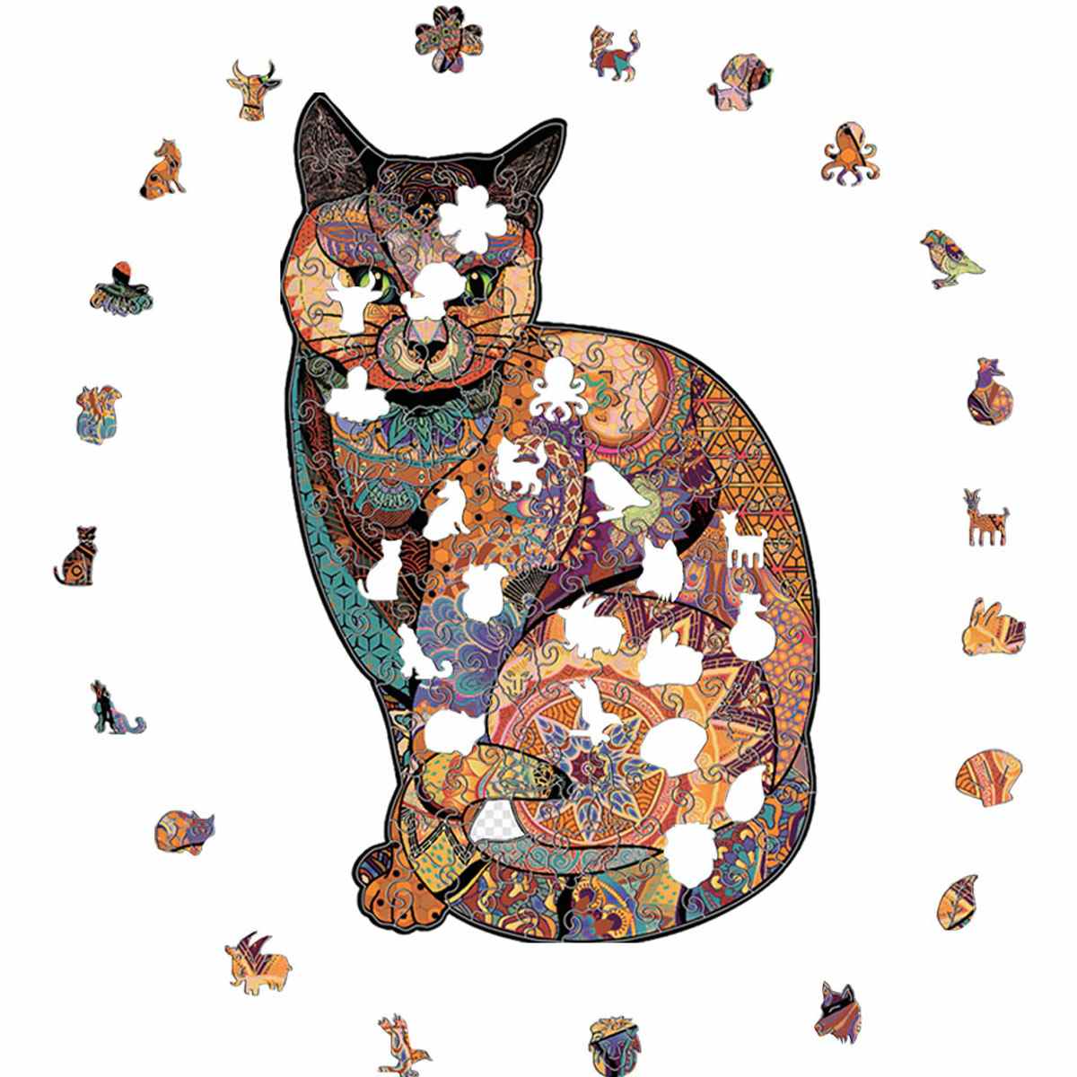 Puidust pusle - kass A3 - Pilt 3