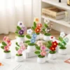 Heegeldatud lill potis – 14 cm - Image 2