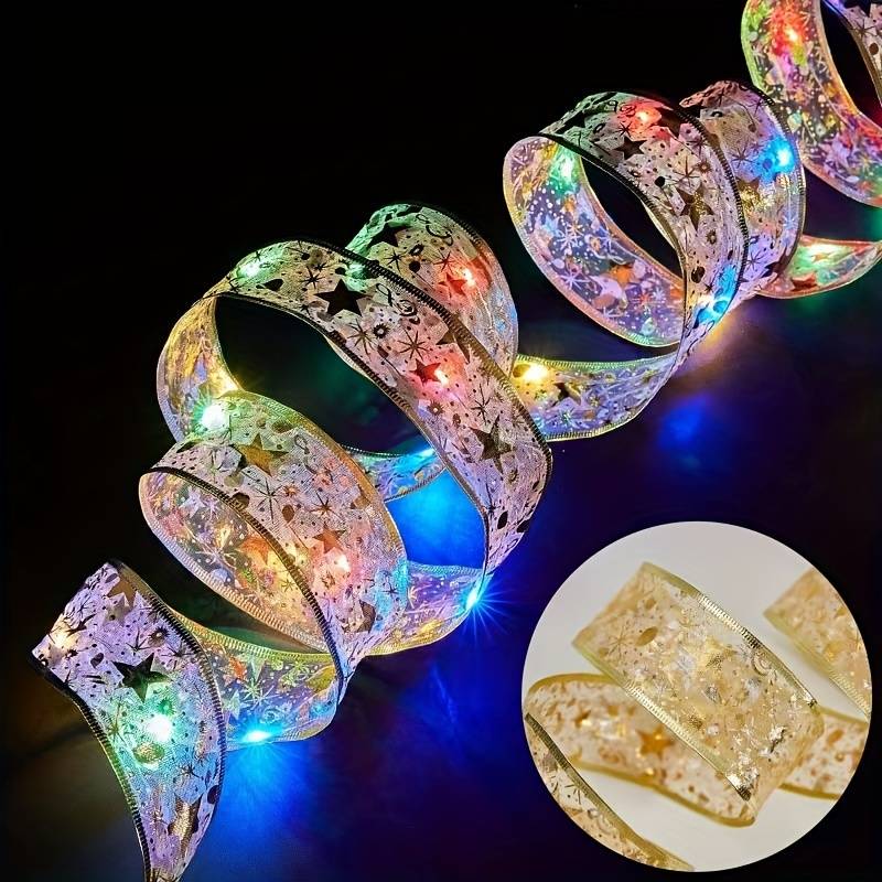 LED-dekoratiivpael kuld/värviline