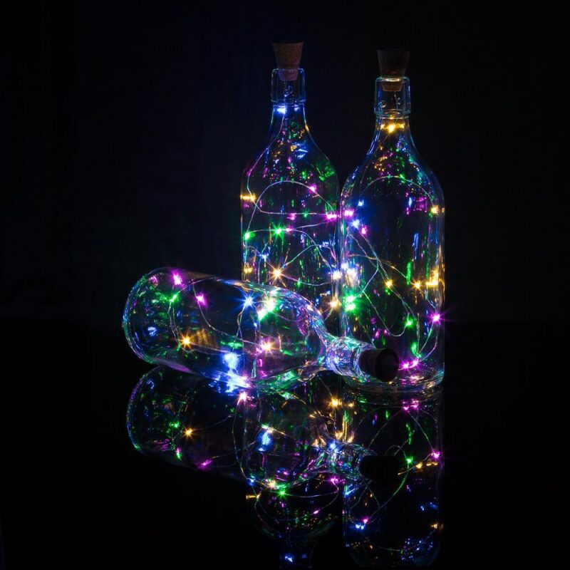 LED-valguskett käsitööprojektideks, mitmevärviline, 2m, 5 tükki - Image 3