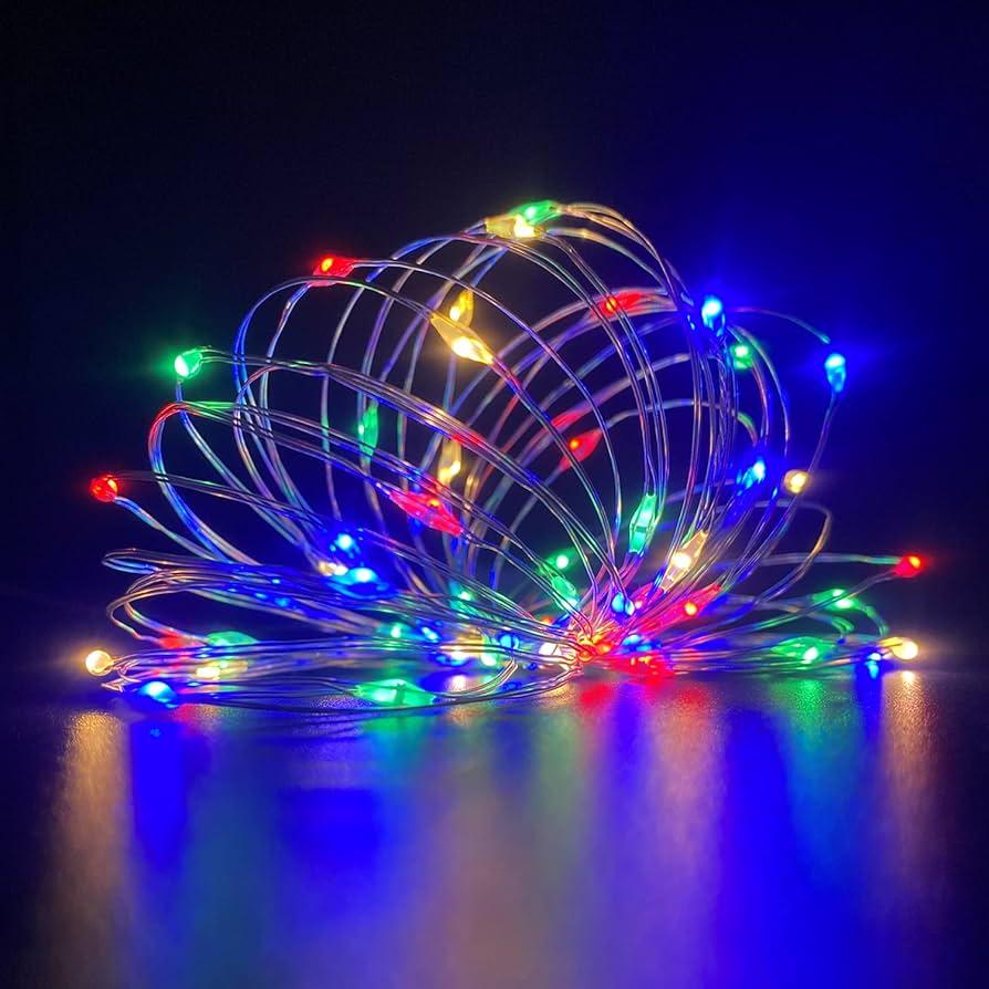LED-valguskett käsitööprojektideks, mitmevärviline, 2m, 5 tükki - Image 4