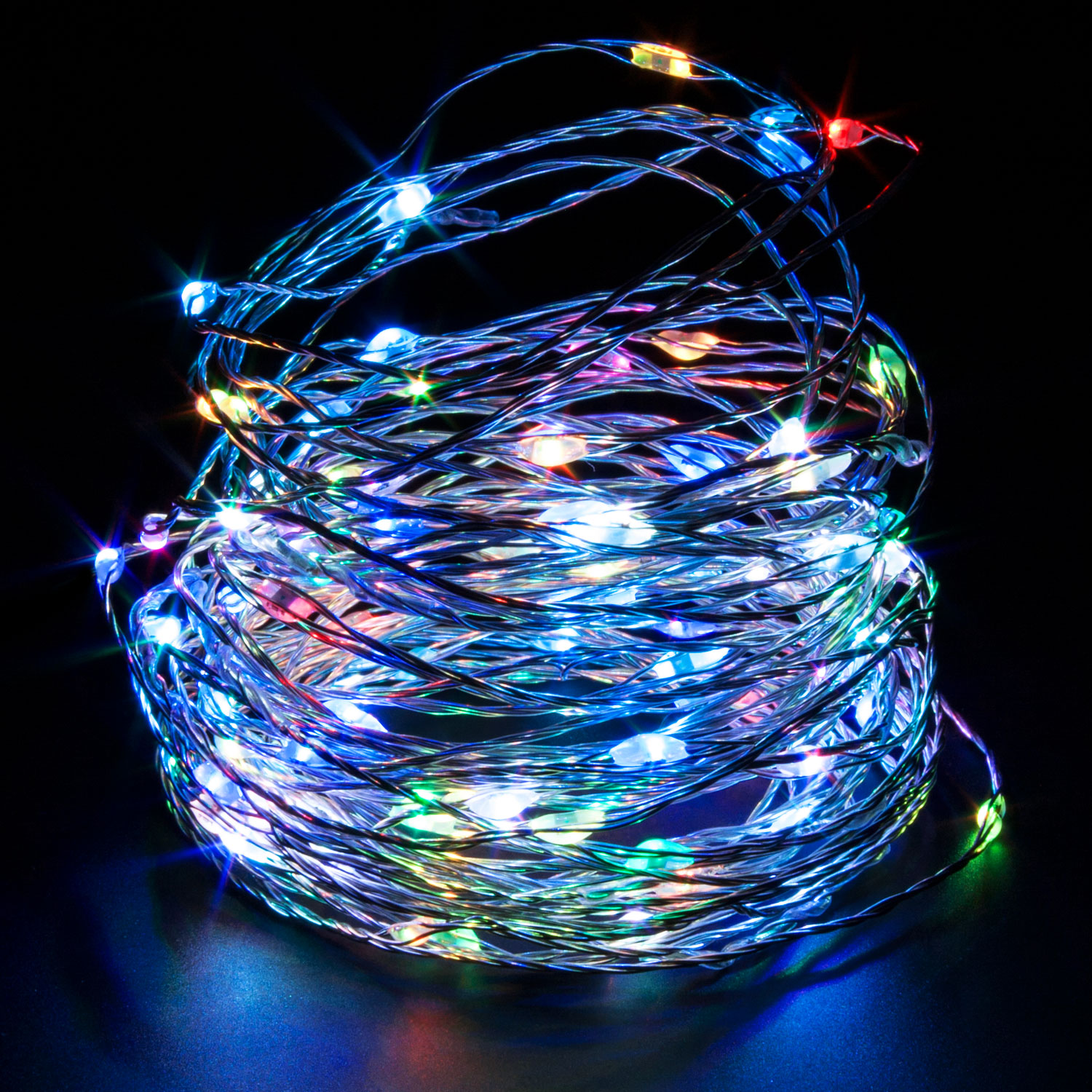 LED-valguskett käsitööprojektideks, mitmevärviline, 2m, 5 tükki